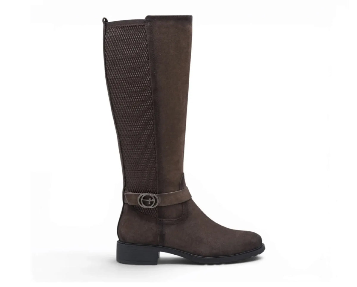 TAMARIS TAMARIS 25618-27-314 Cigar nubuck strecth knielaarzen