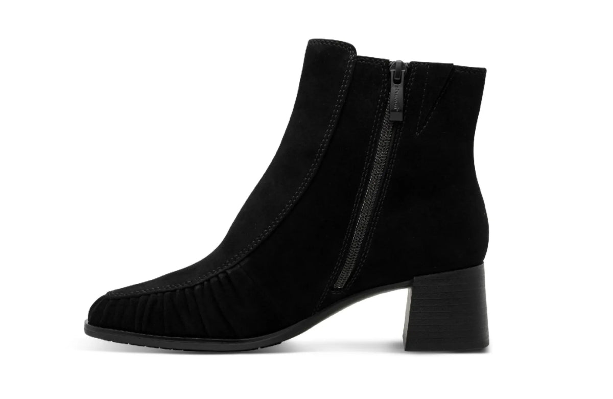TAMARIS TAMARIS 25029-47 Zwart suede enkellaarzen