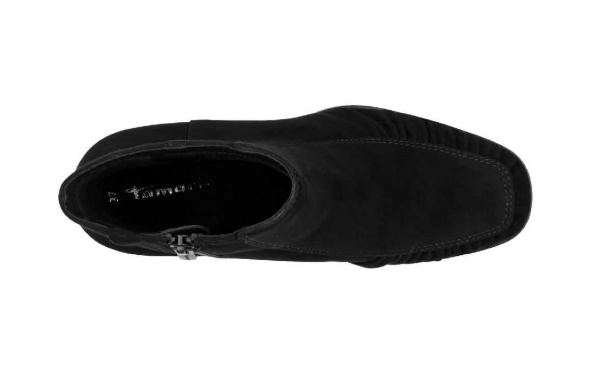 TAMARIS TAMARIS 25029-47 Zwart suede enkellaarzen