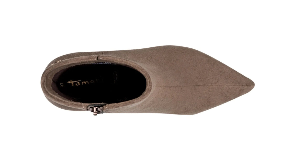 TAMARIS TAMARIS 25383-47 Taupe dameslaarzen met hak