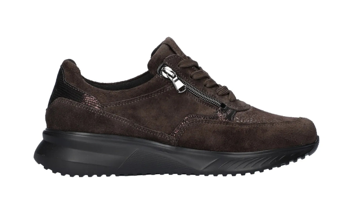WALDLAUFER WALDLAUFER 617K01 509 166 bruin suede en stretchmateriaal