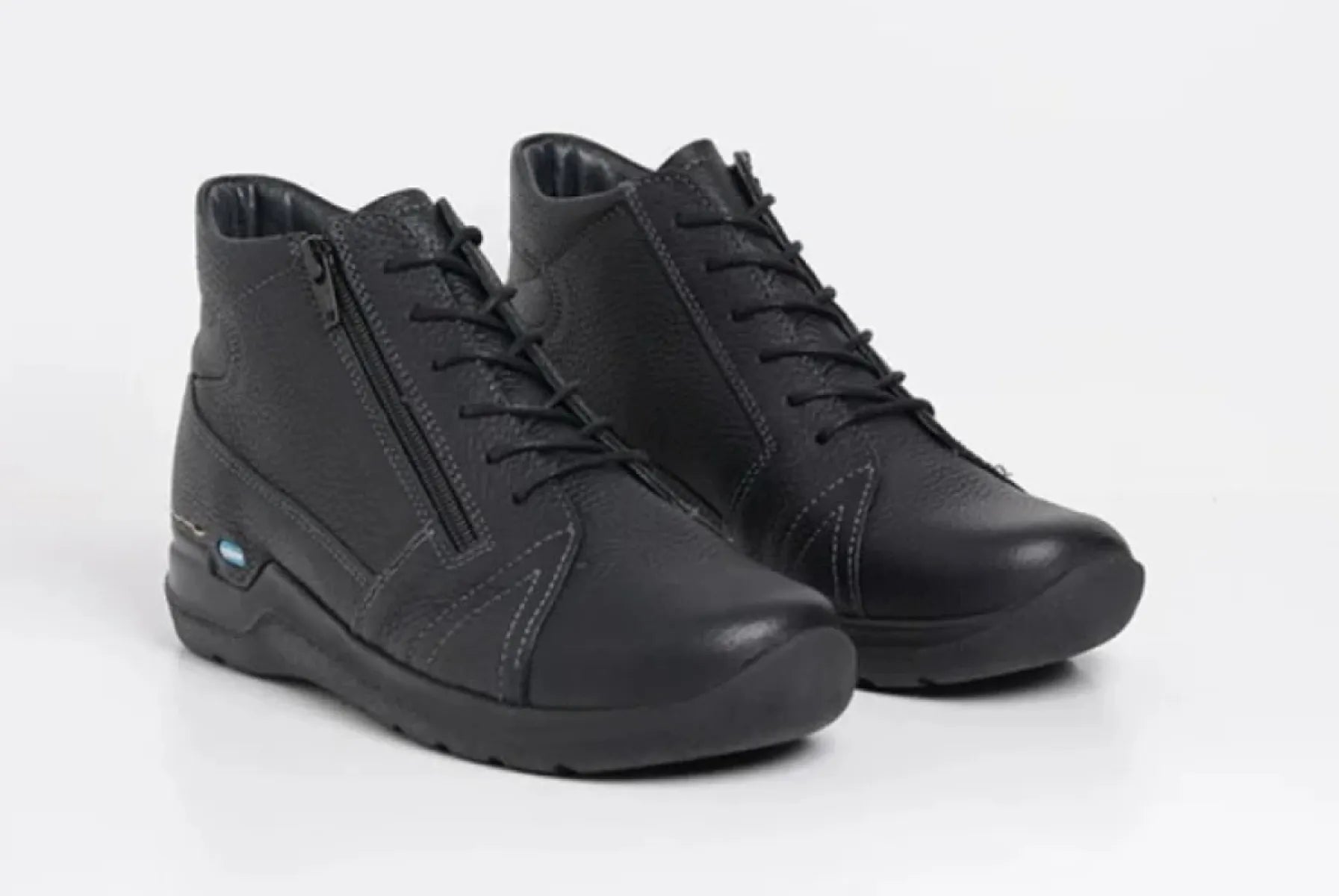 WOLKY WOLKY 06606 71000 WHY Zwart leren damesschoenen