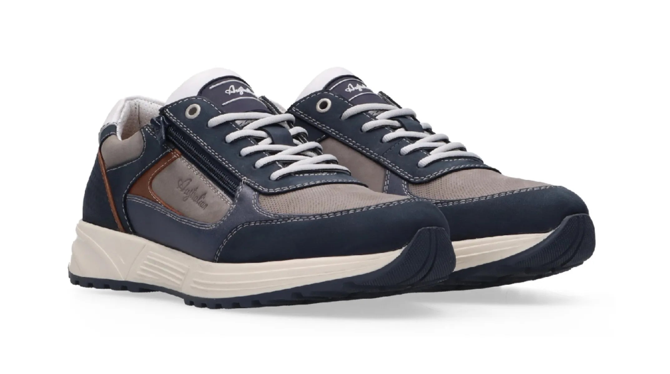 AUSTRALIAN Australian Footwear Hawker Blue Grey wijdte H herenschoenen