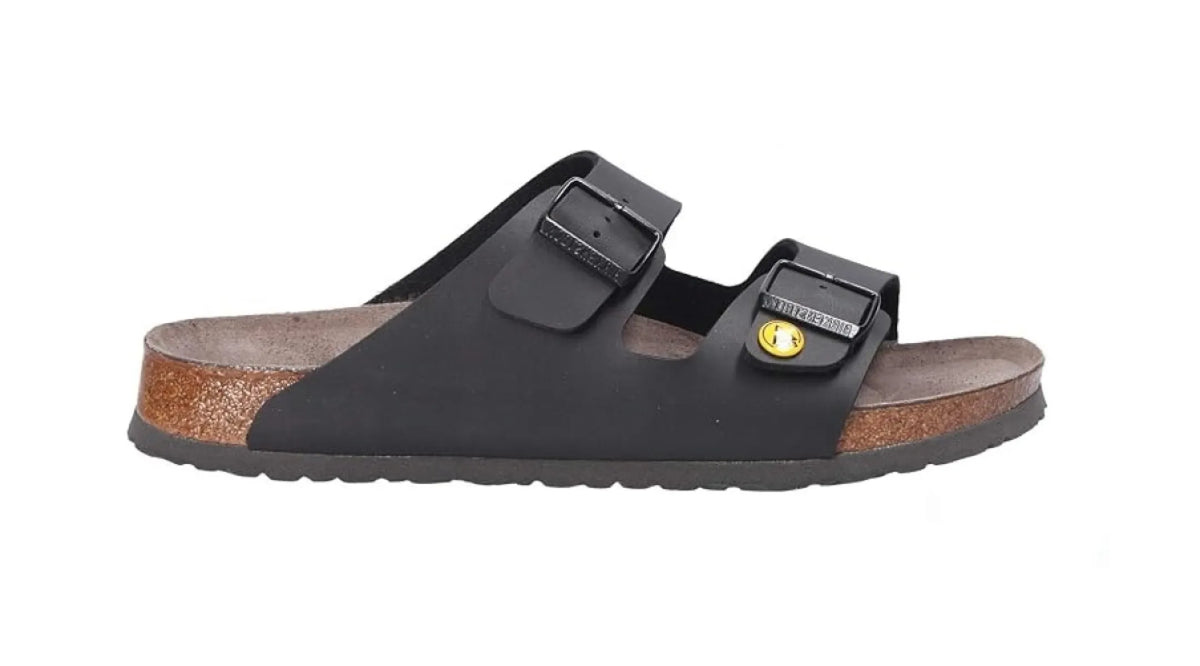 BIRKENSTOCK BIRKENSTOCK ARIZONA ESD 0089420 Zwart Birko Flor slipper