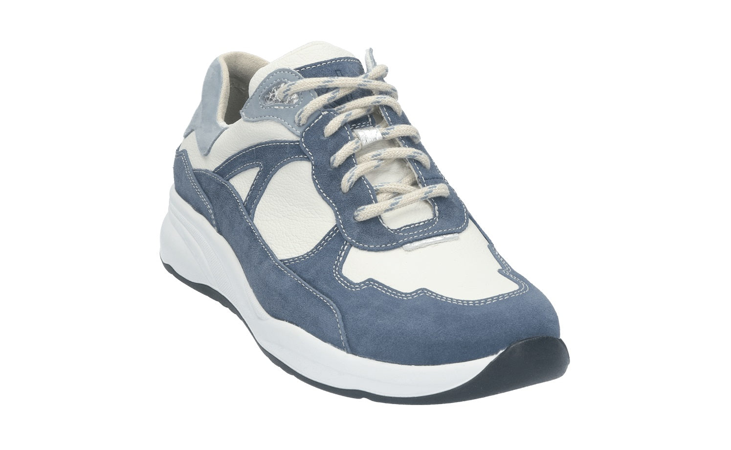 Durea schoenen 6283/609 M damessneaker in denim wit