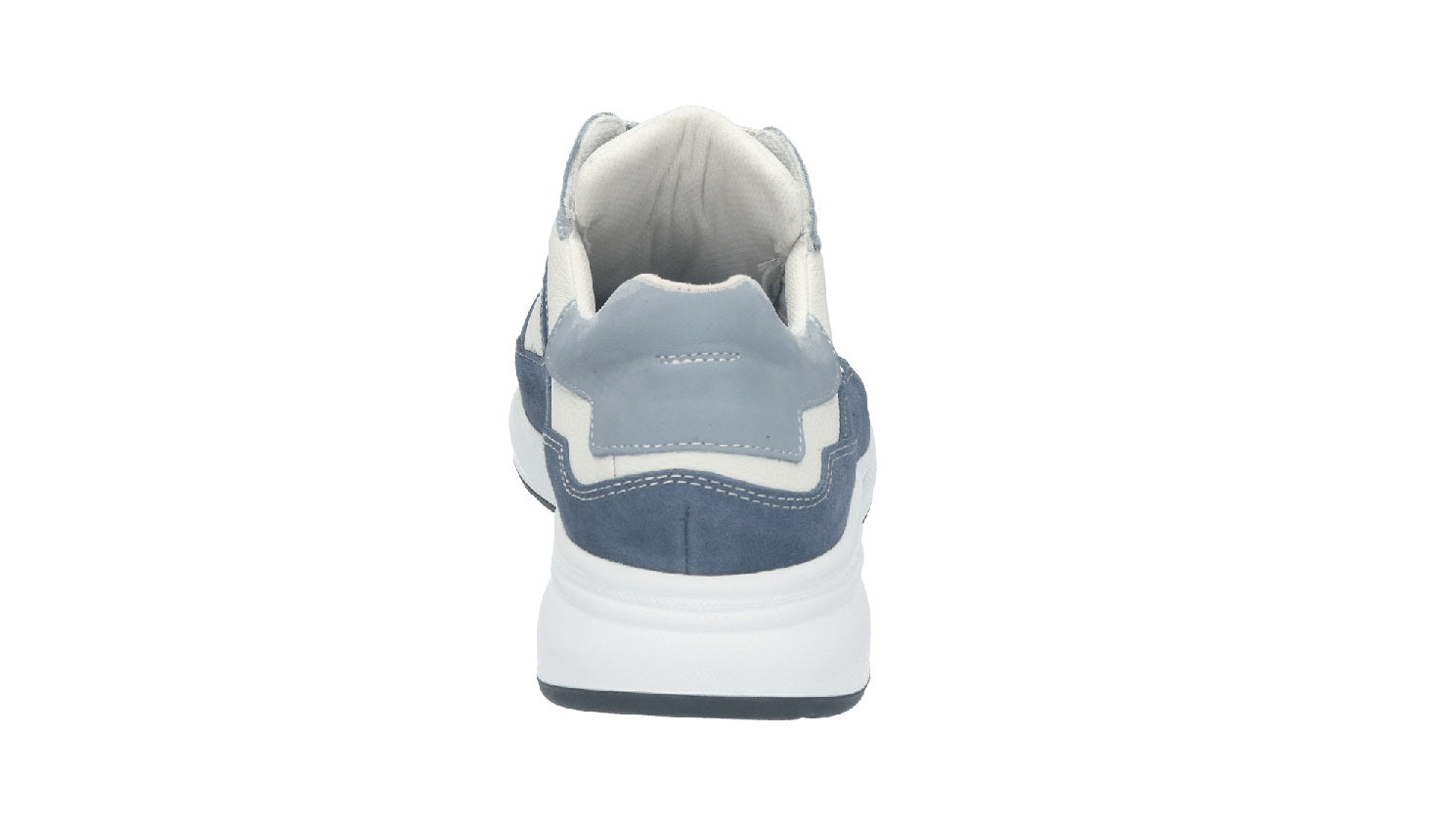 Durea 6283/609 M damesschoenen in denim wit met comfortabele pasvorm