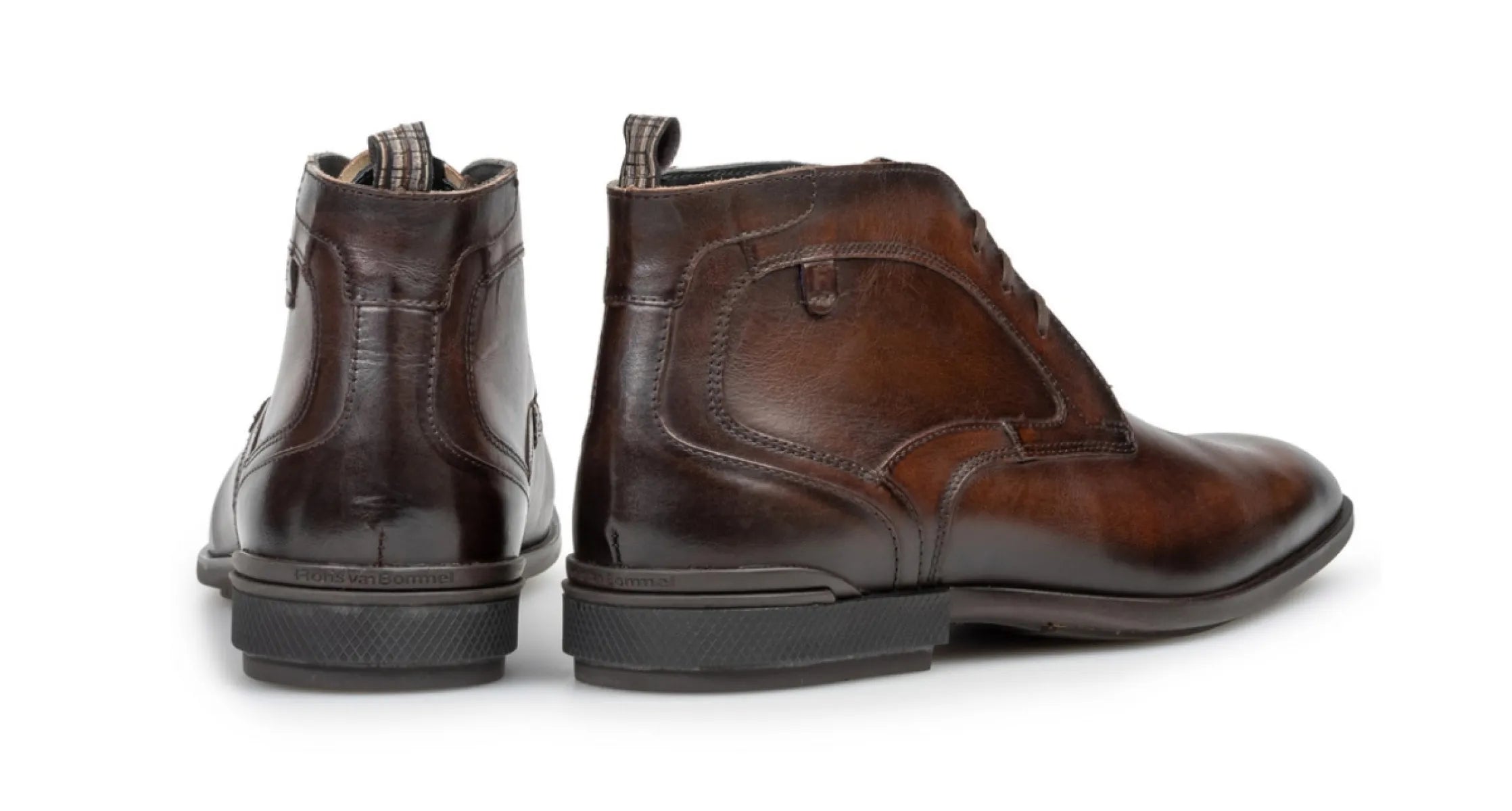 VAN BOMMEL FLORIS VAN BOMMEL SFM-50165-21-03 Bruin Hakker 01.01 herenschoenen