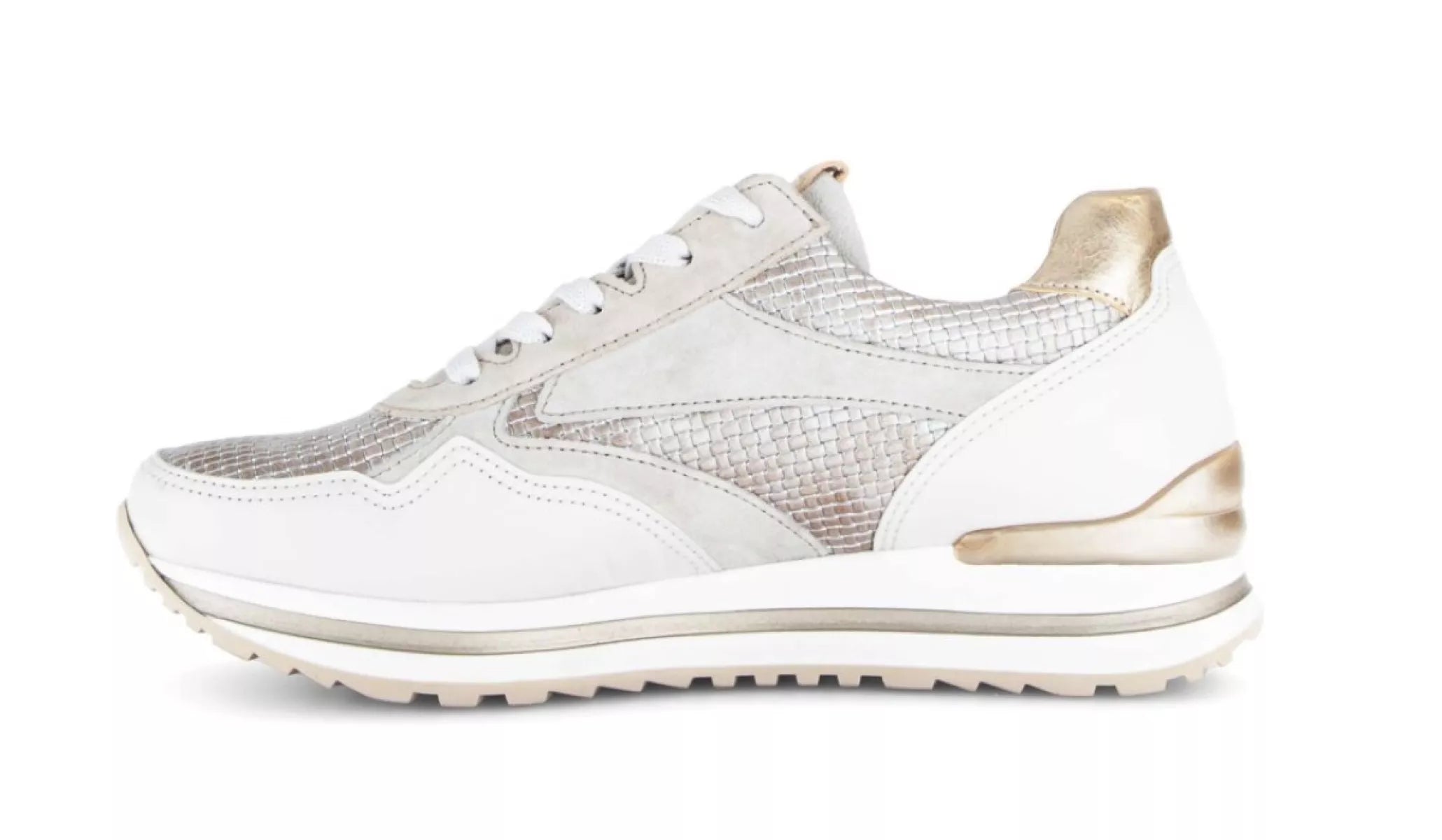 Detail van de zijkant van Gabor 86.524.61