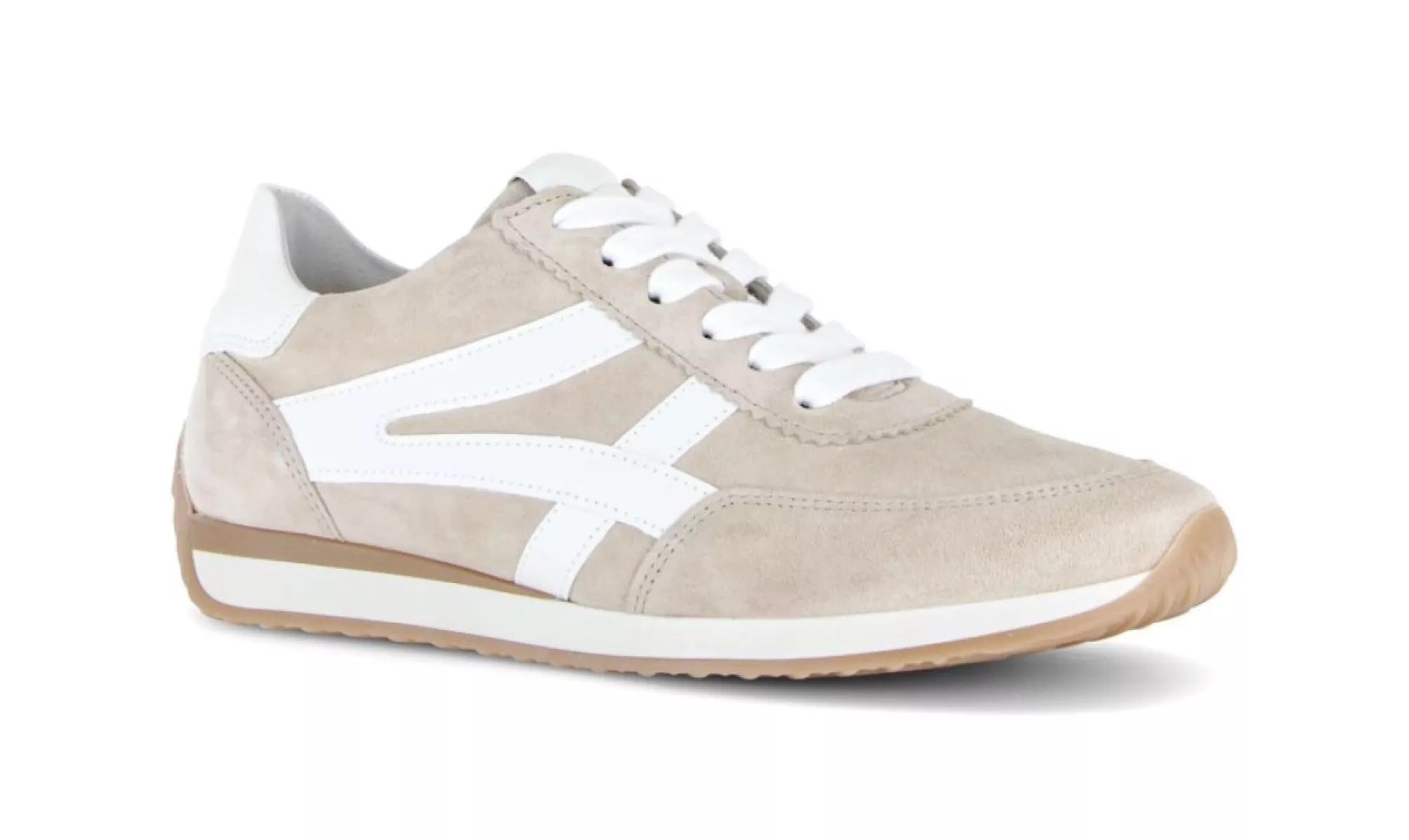 Gabor 86.556.33 damesschoenen Oasi taupe, zijkant