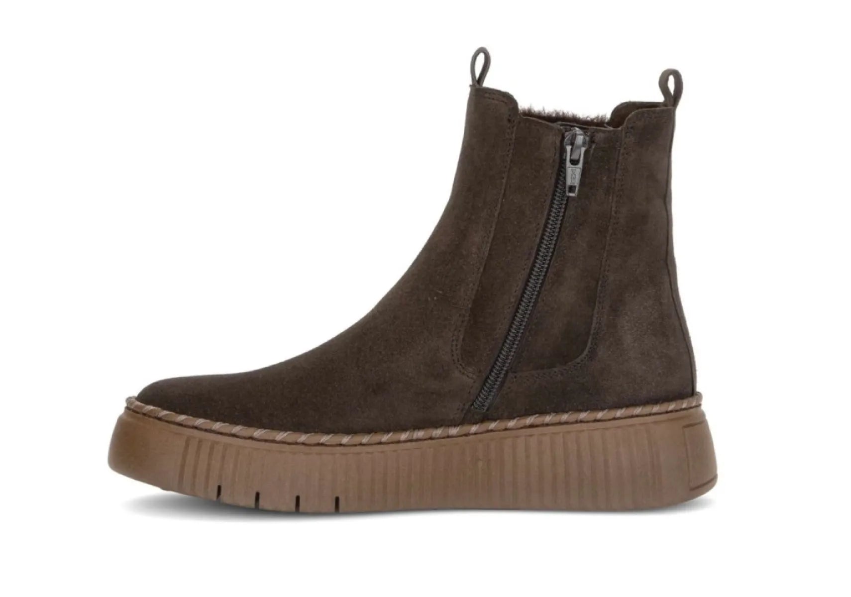 GABOR GABOR 8014.01.004 Bruin Suede Chelseaboot