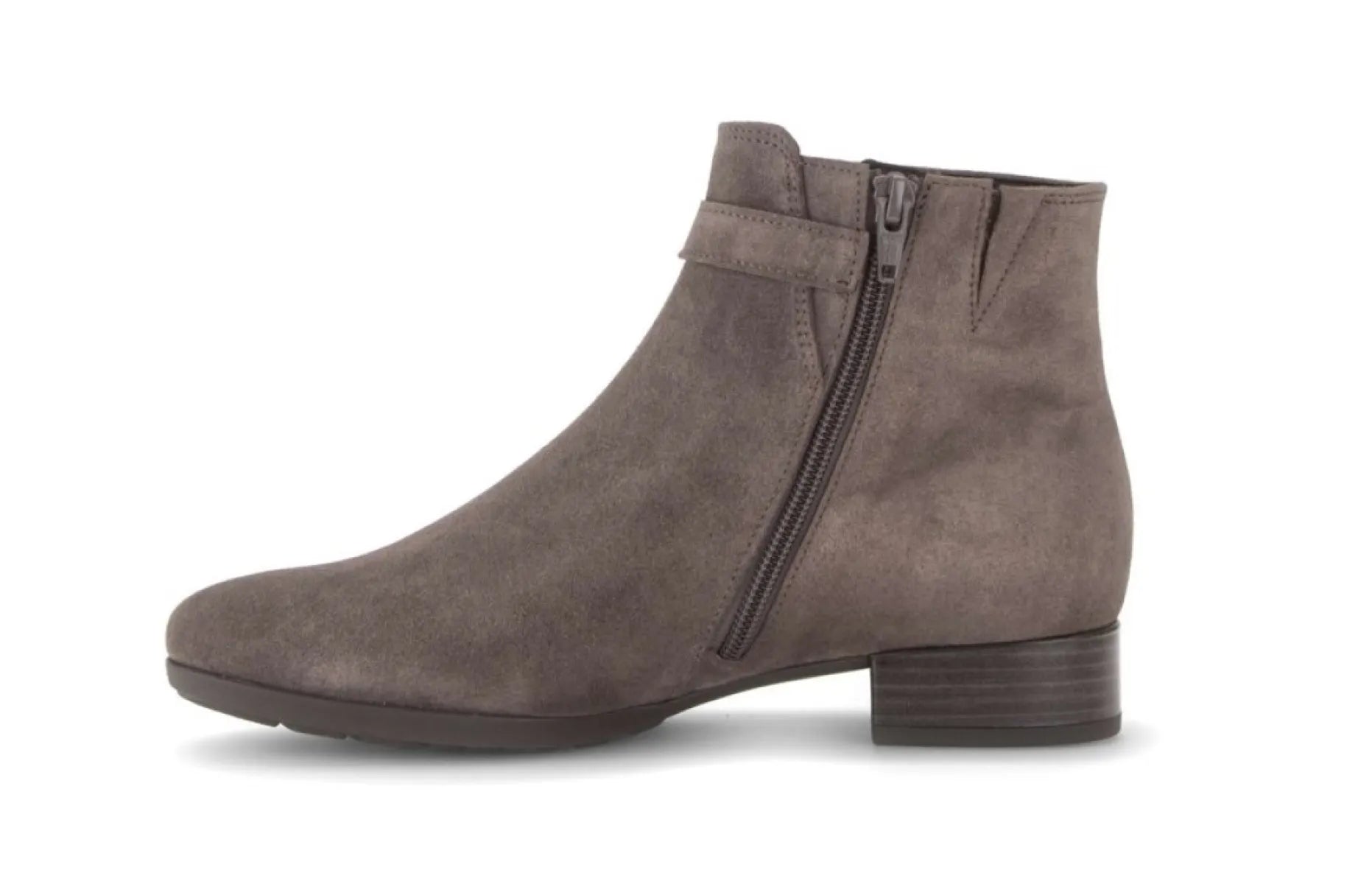 GABOR GABOR 8031.01.006 Taupe suede enkellaarzen
