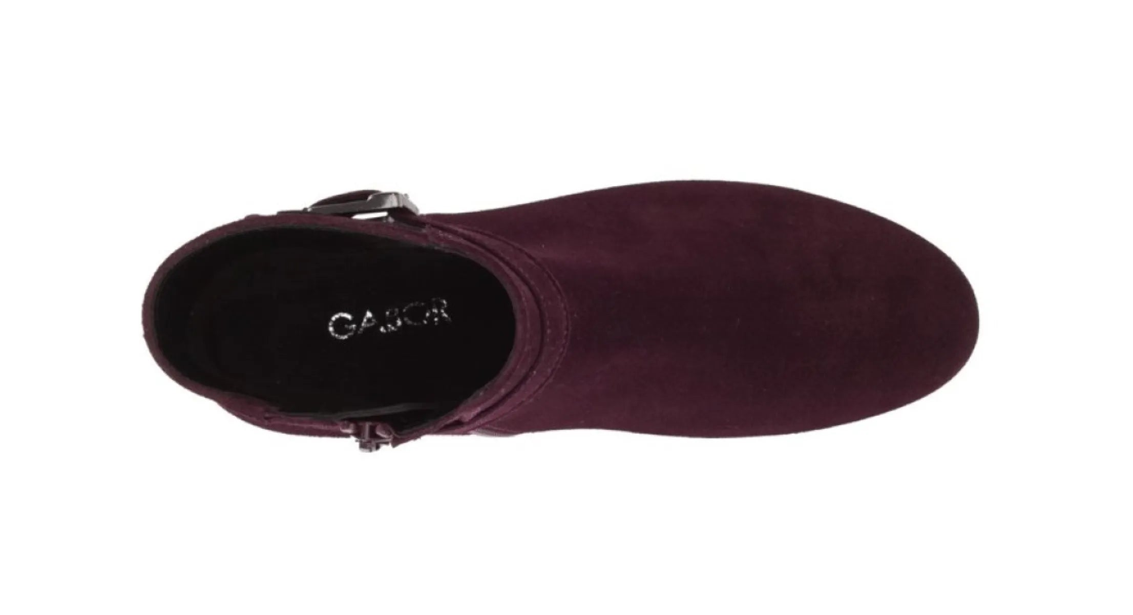 GABOR Gabor 8031.01.007 Mulberry Bordo suede enkellaarzen