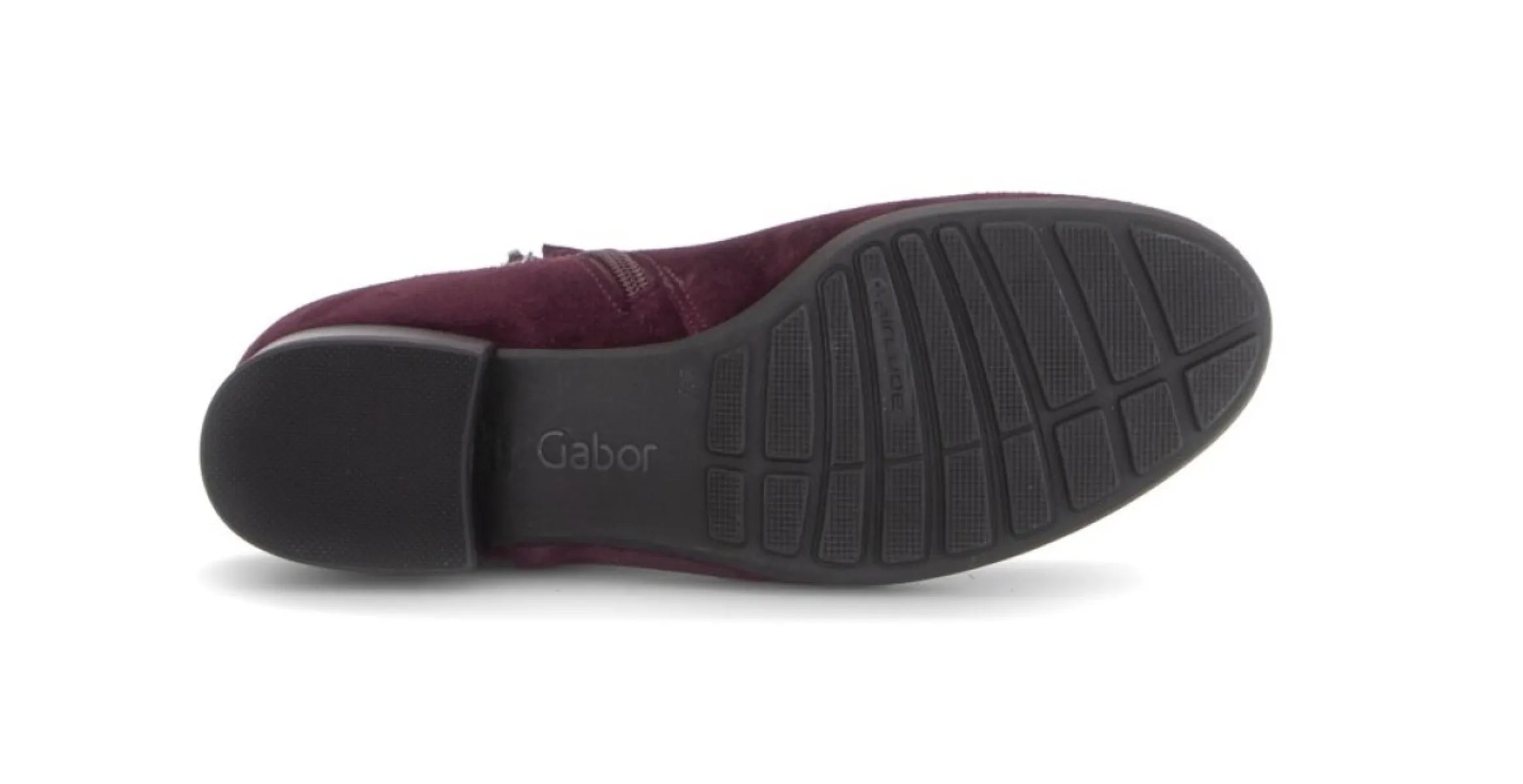 GABOR Gabor 8031.01.007 Mulberry Bordo suede enkellaarzen