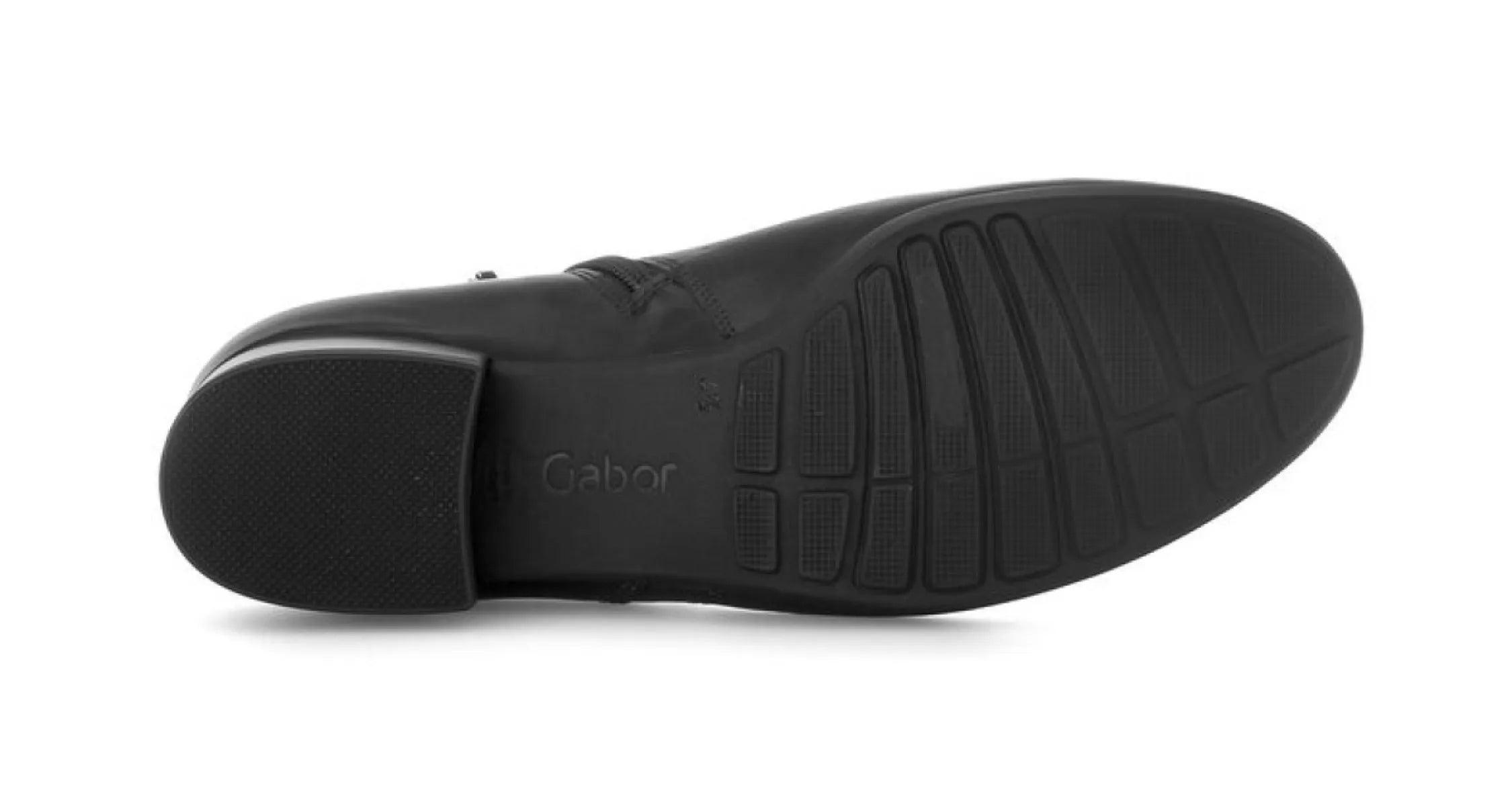 GABOR GABOR 8031.02.001 Zwart leren enkellaarzen