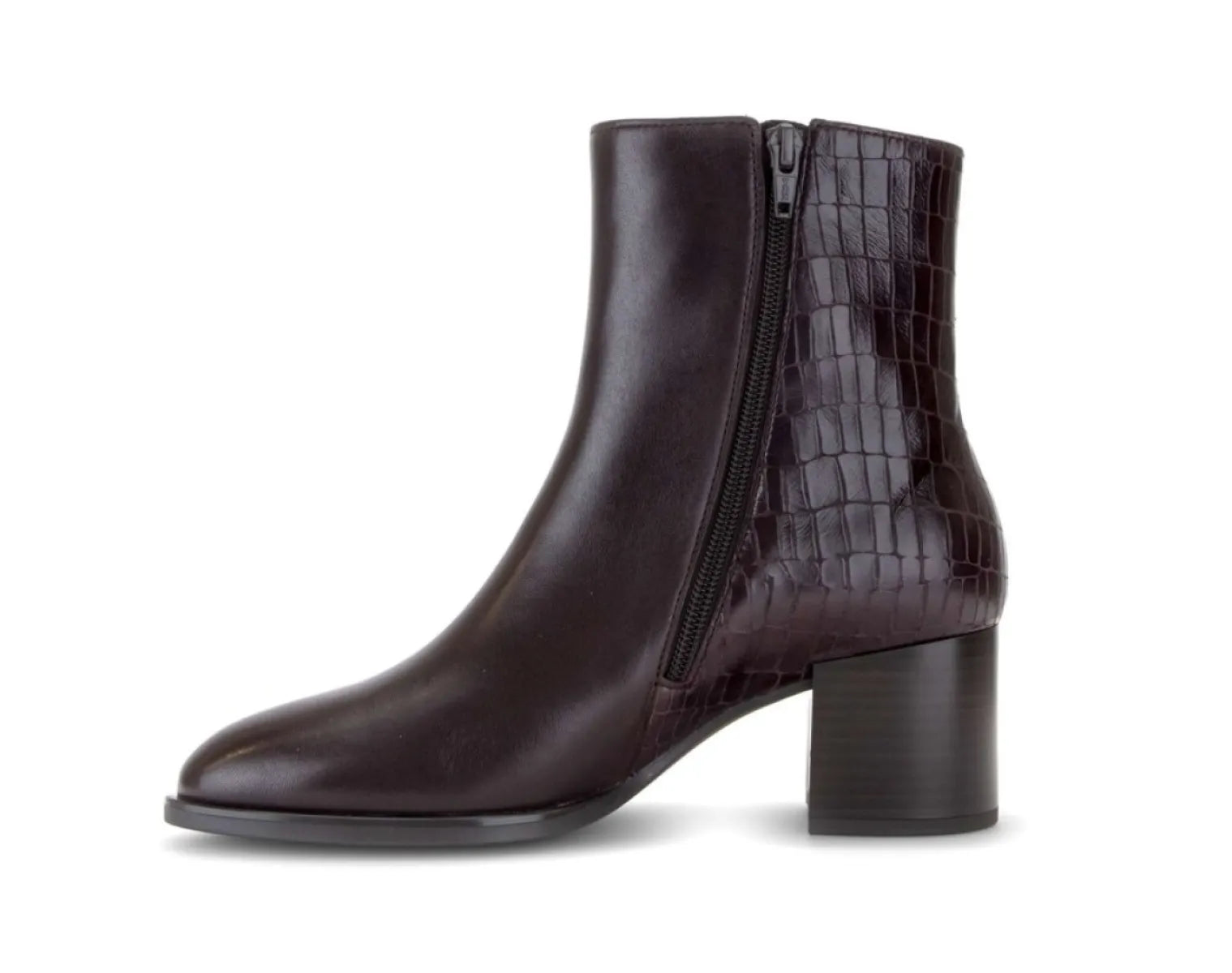 GABOR GABOR 8059.01.001 Dark Vino leren enkellaarzen