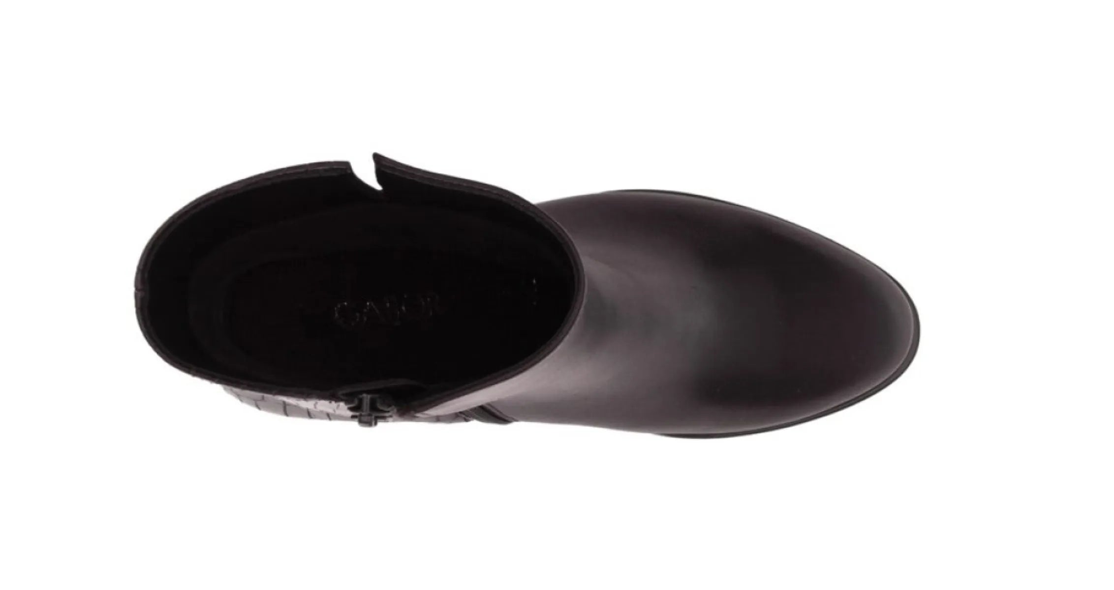 GABOR GABOR 8059.01.001 Dark Vino leren enkellaarzen