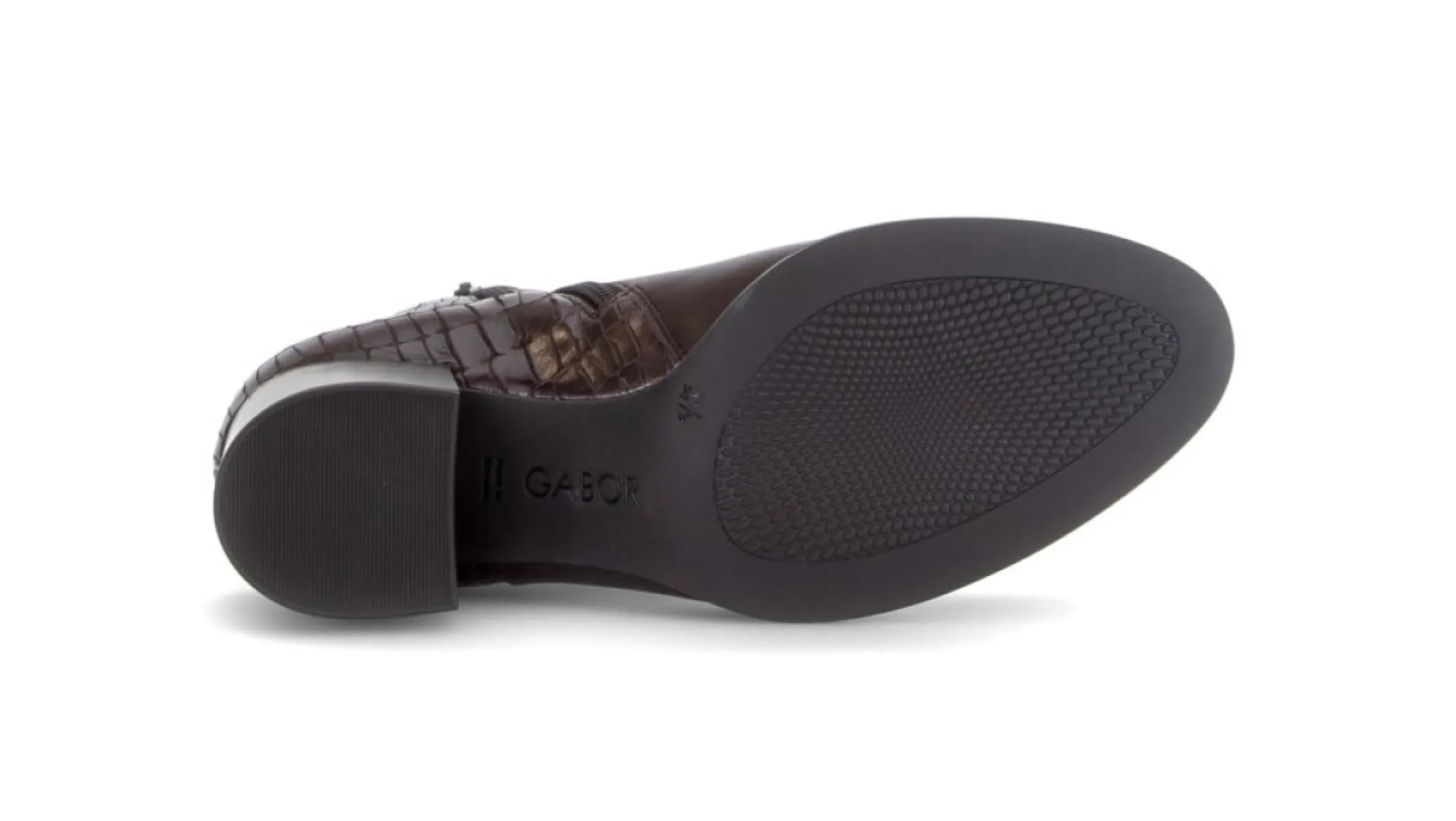 GABOR GABOR 8059.01.001 Dark Vino leren enkellaarzen