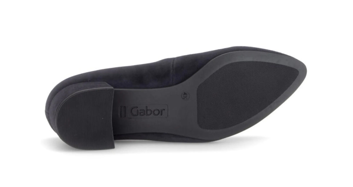 GABOR GABOR 81.431.16 Blauw suede pumps