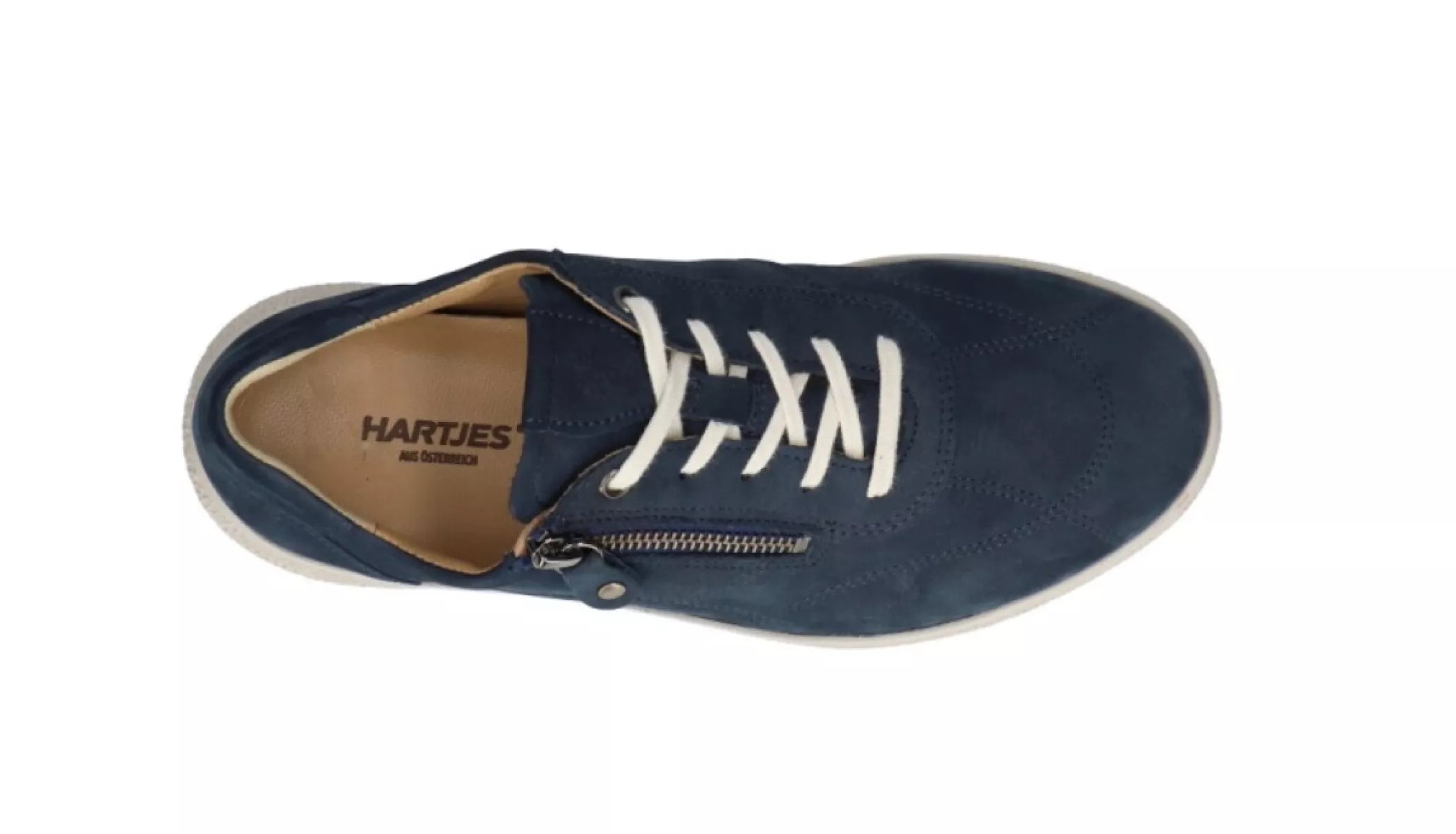 Bovenaanzicht Hartjes Rap Shoe brede pasvorm wijdte K