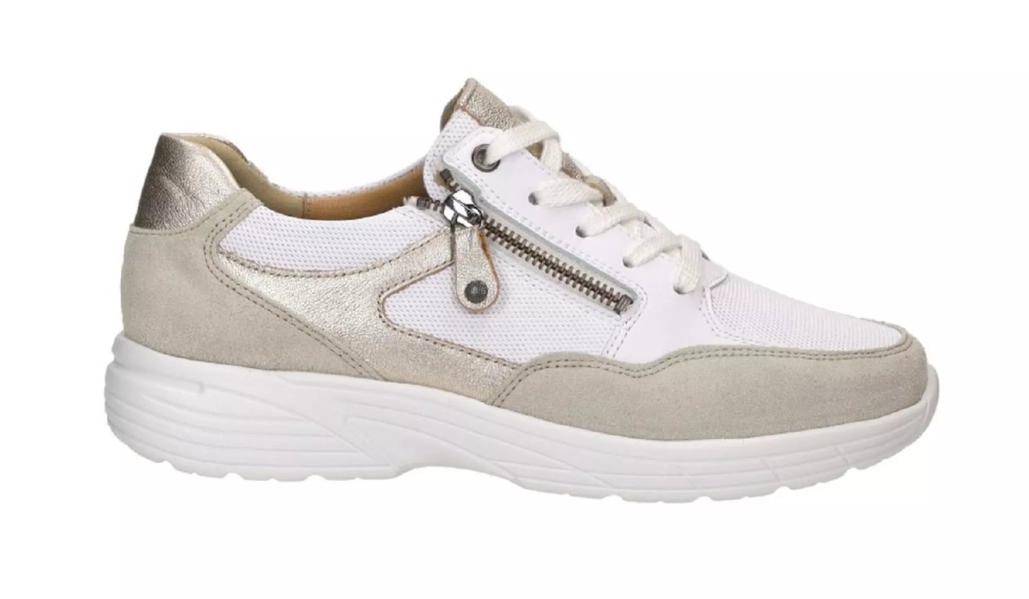  HARTJES 162.2603 beige wit rits en veter