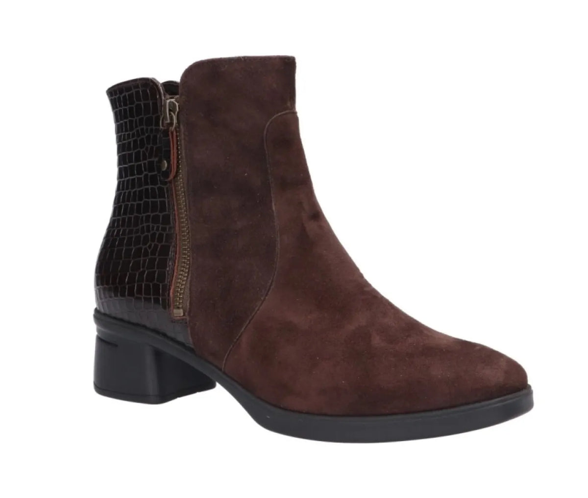 HARTJES HARTJES 172.1902 Blues Bruin nubuck enkellaarzen