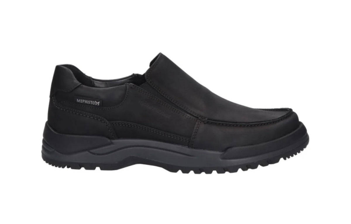 MEPHISTO MEPHISTO CLIFORD Zwart leer hereninstapper
