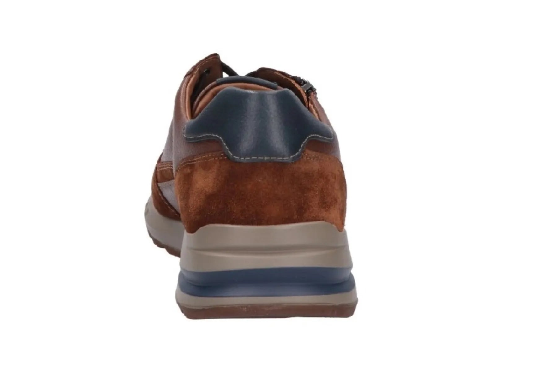 MEPHISTO MEPHISTO BRADLEY Cognac herenschoenen met uitneembaar voetbed