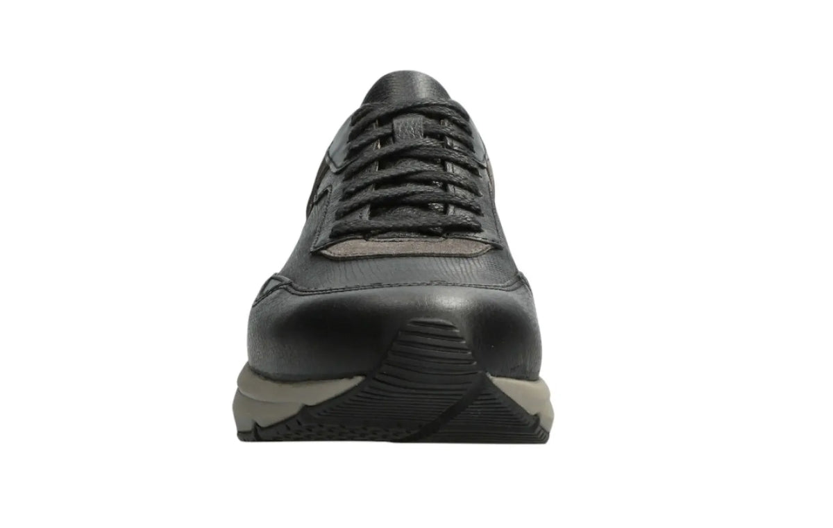 MEPHISTO MEPHISTO GIANI Zwart leren herenschoenen met vetersluiting