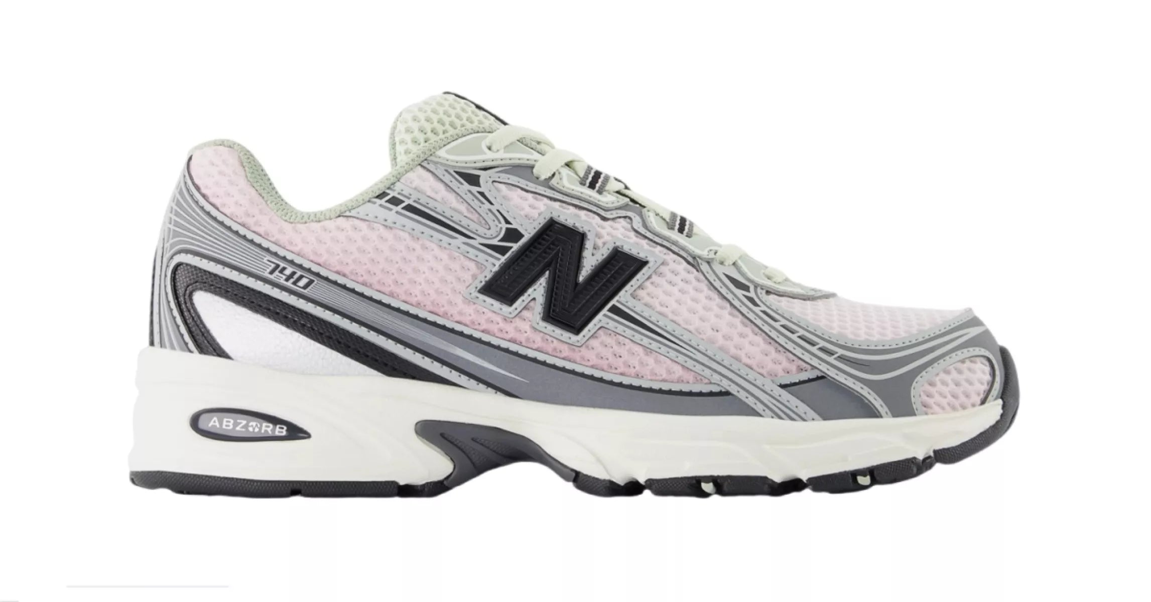 New Balance sneakers U740 YG2 Pink Granite Mineral zijaanzicht