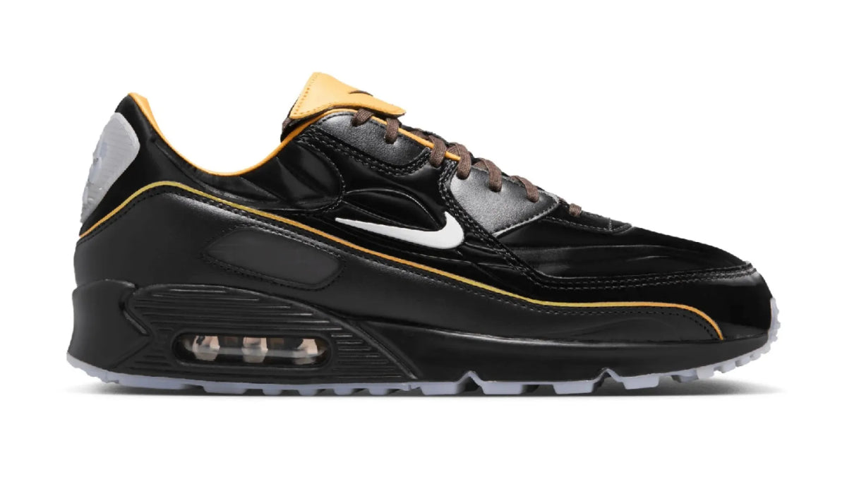 NIKE NIKE AIR MAX 90 SE IR5903-010 Mercurial Vapor Black White Gold