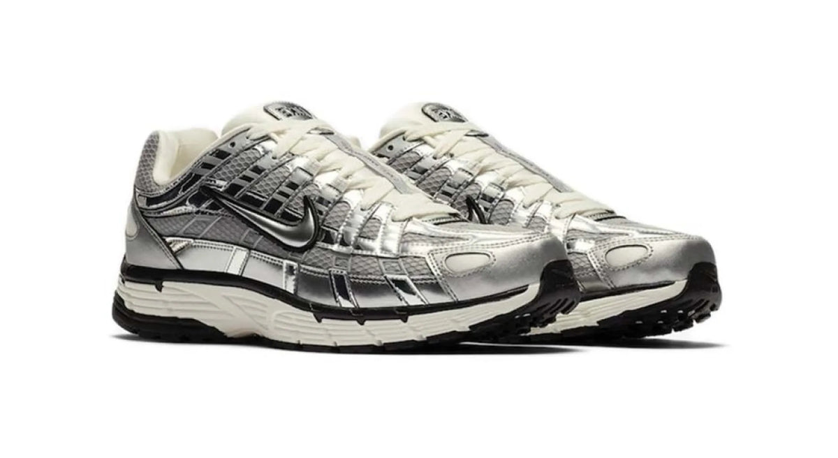 NIKE NIKE P-6000 Metallic Silver CN0149-001 damessneaker