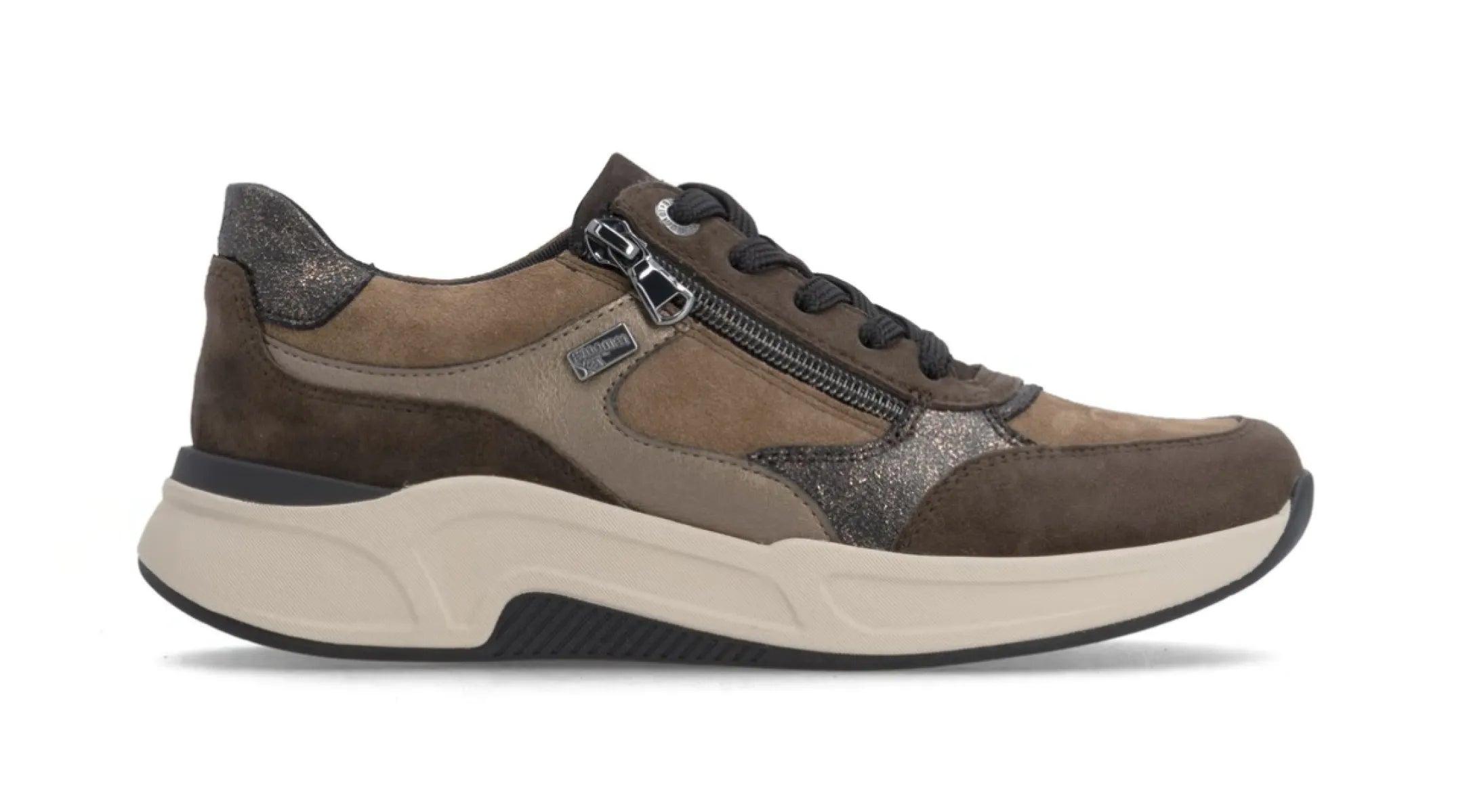 REMONTE REMONTE D3V00-25 Bruin Combi damesschoenen met uitneembaar voetbed