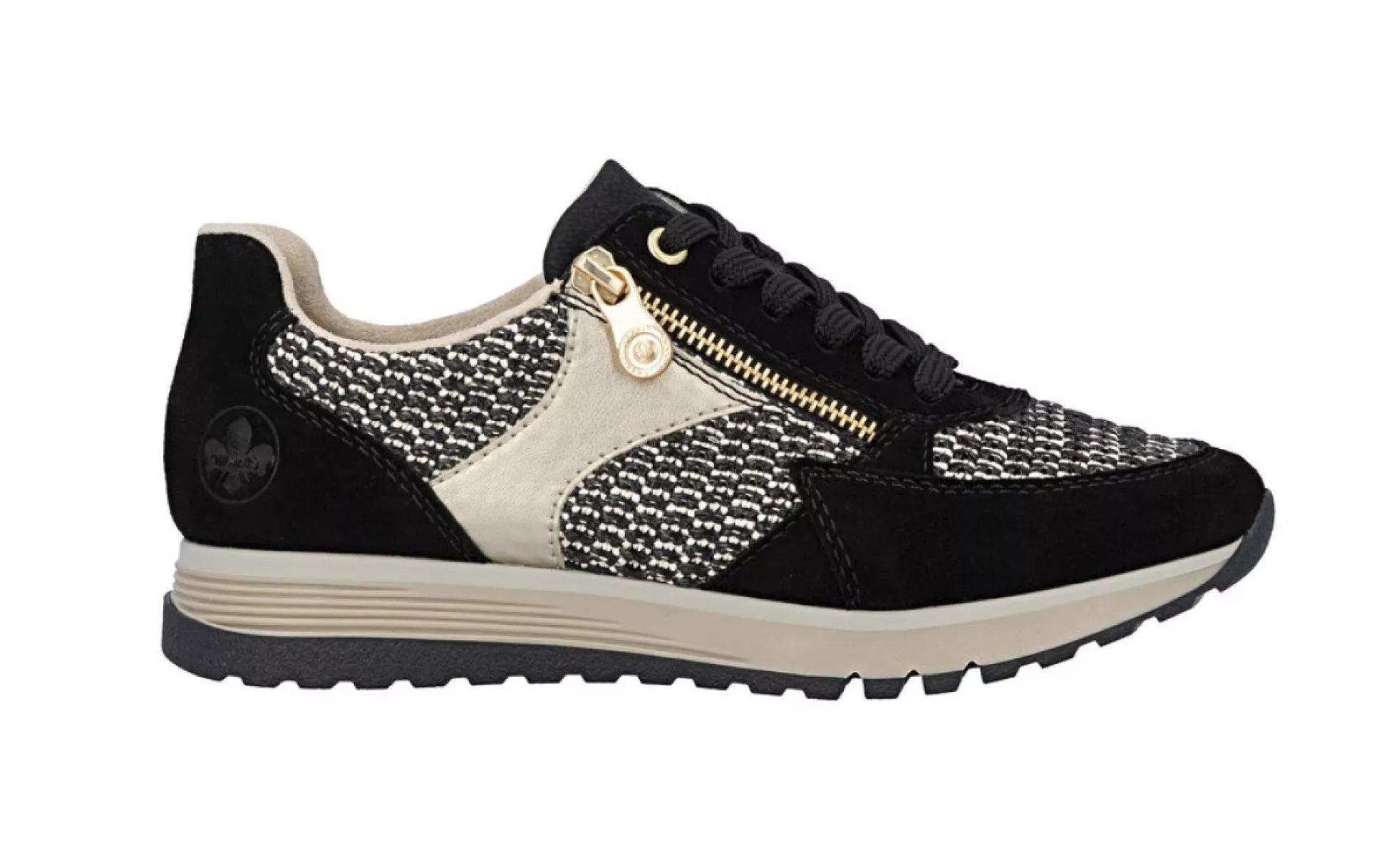 Comfortabele Rieker 49010-01, ideaal voor lange dagen en actief gebruik