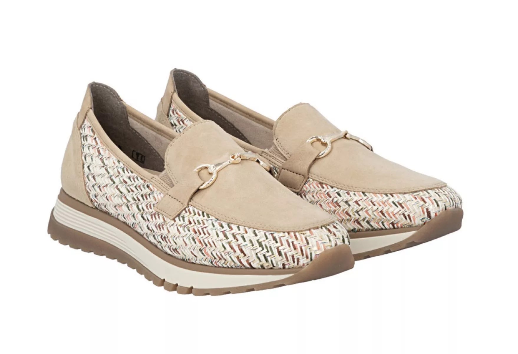 Rieker 49042-62 Multi, praktische en stijlvolle instapper voor dames