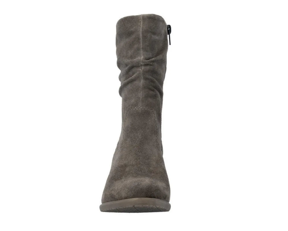 RIEKER Rieker Y2054-45 Grey dameslaarzen met ritssluiting