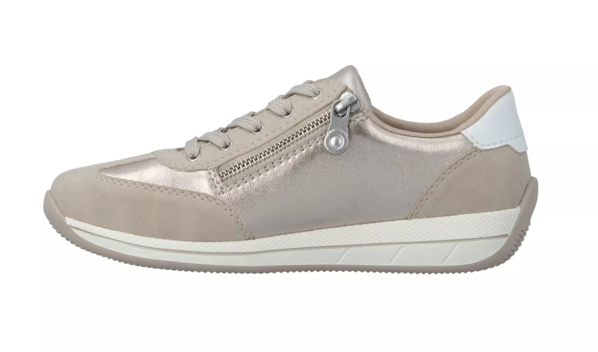 Rieker N1103-90 damesschoenen, uitneembaar voetbed zichtbaar, bovenaanzicht