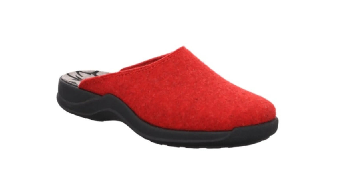 ROHDE ROHDE 2309/43 Cherry Rood damespantoffels