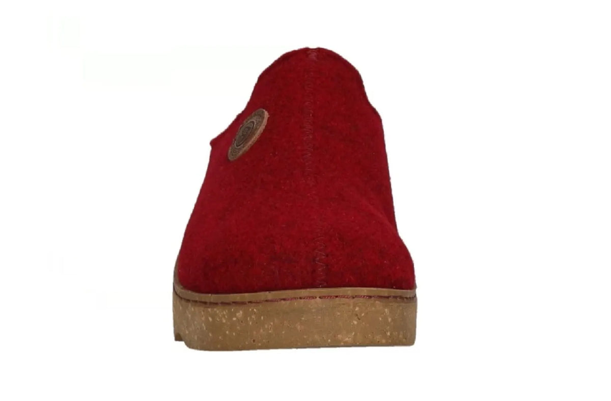 ROHDE ROHDE 6120/48 Wine Red damespantoffel met uitneembaar voetbed