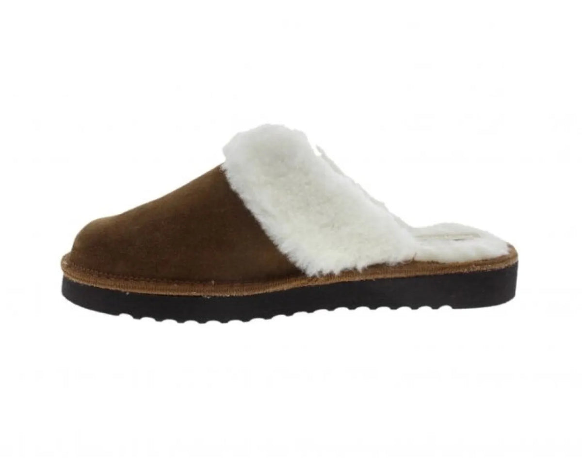 ROHDE Rohde 6770/76 Cognac suede damespantoffels