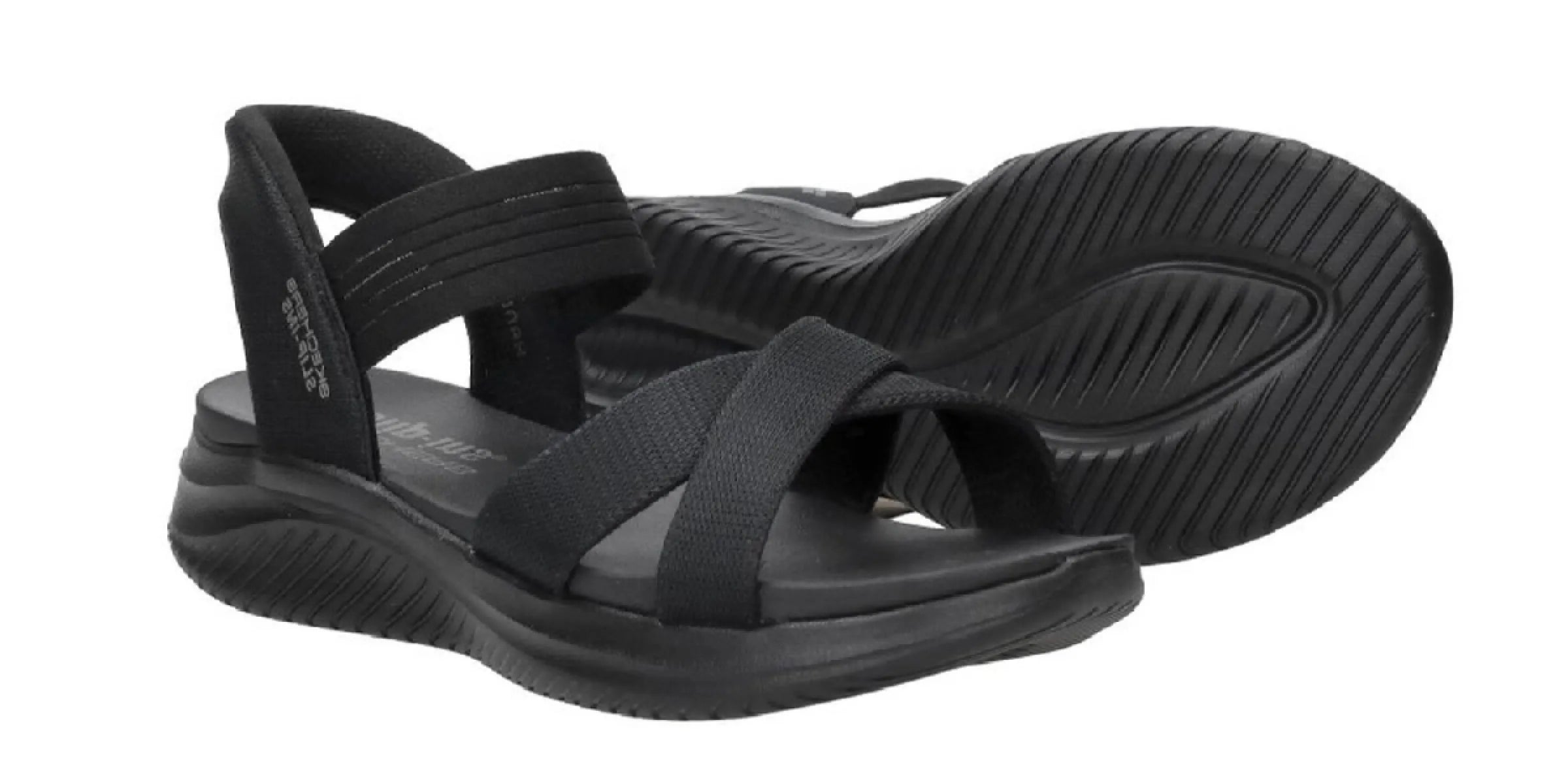 SKECHERS 119975 Hands free slip ins damessandalen zwart