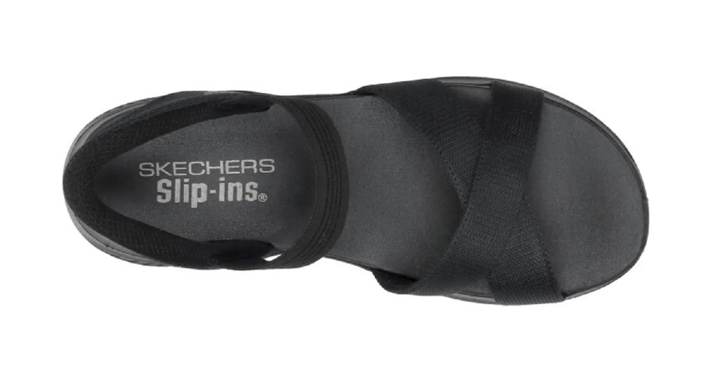 SKECHERS 119975 Hands free slip ins damessandalen bovenaanzicht