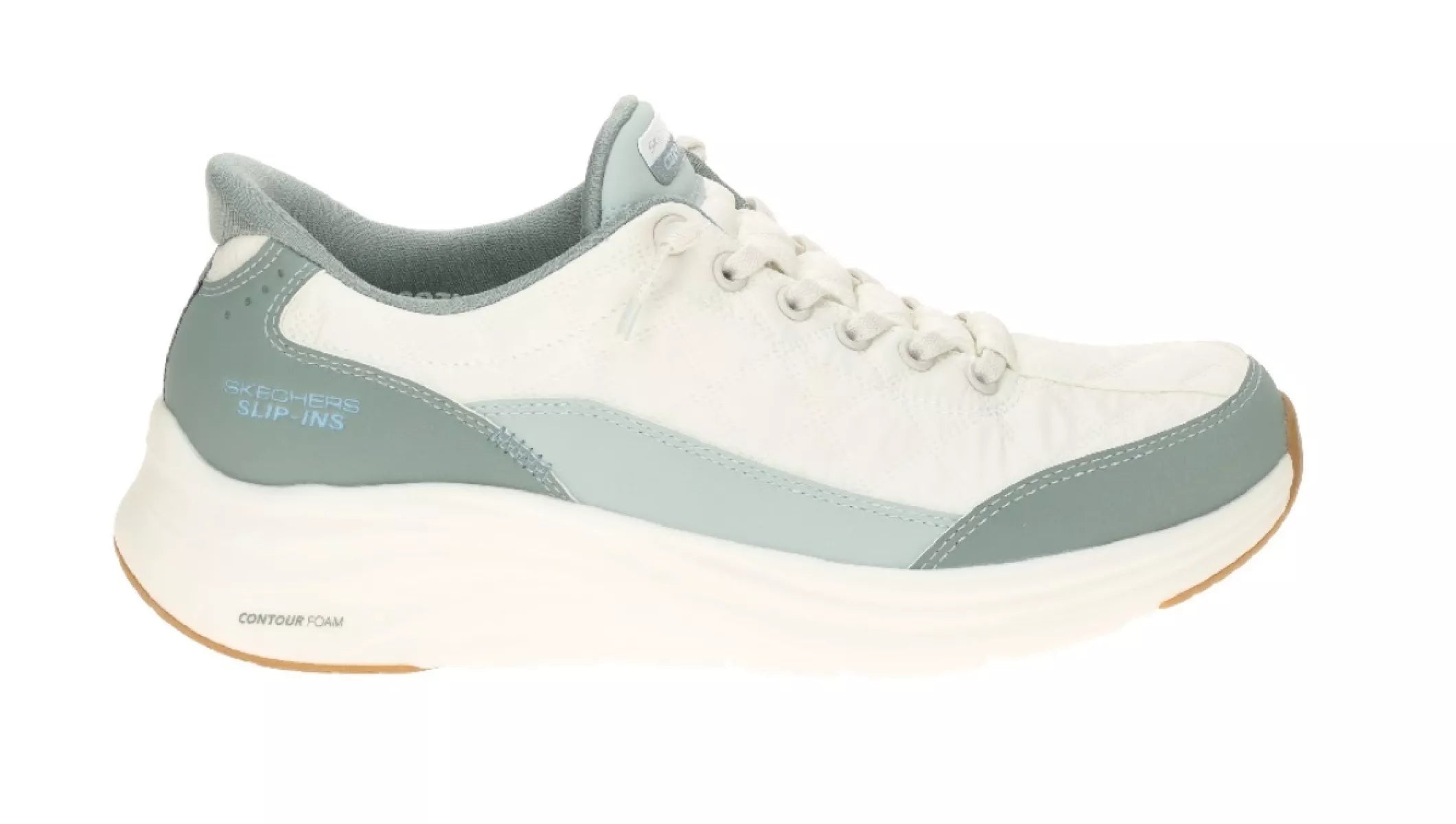 Skechers 150404 Slip Ins sage zijkant