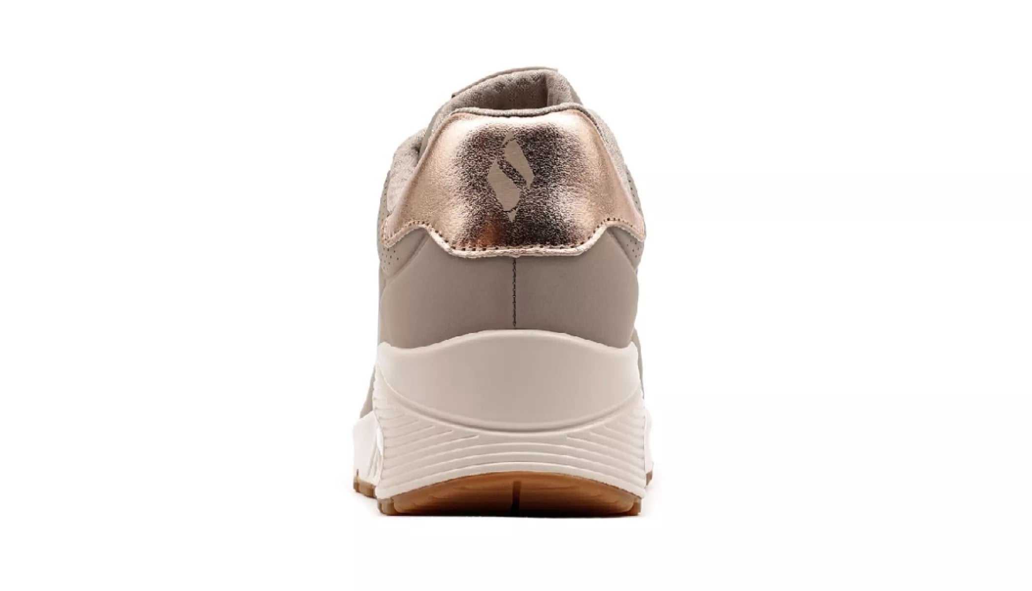 Comfortabele Skechers 177094 in taupe, ideaal voor dagelijks gebruik en lange dagen