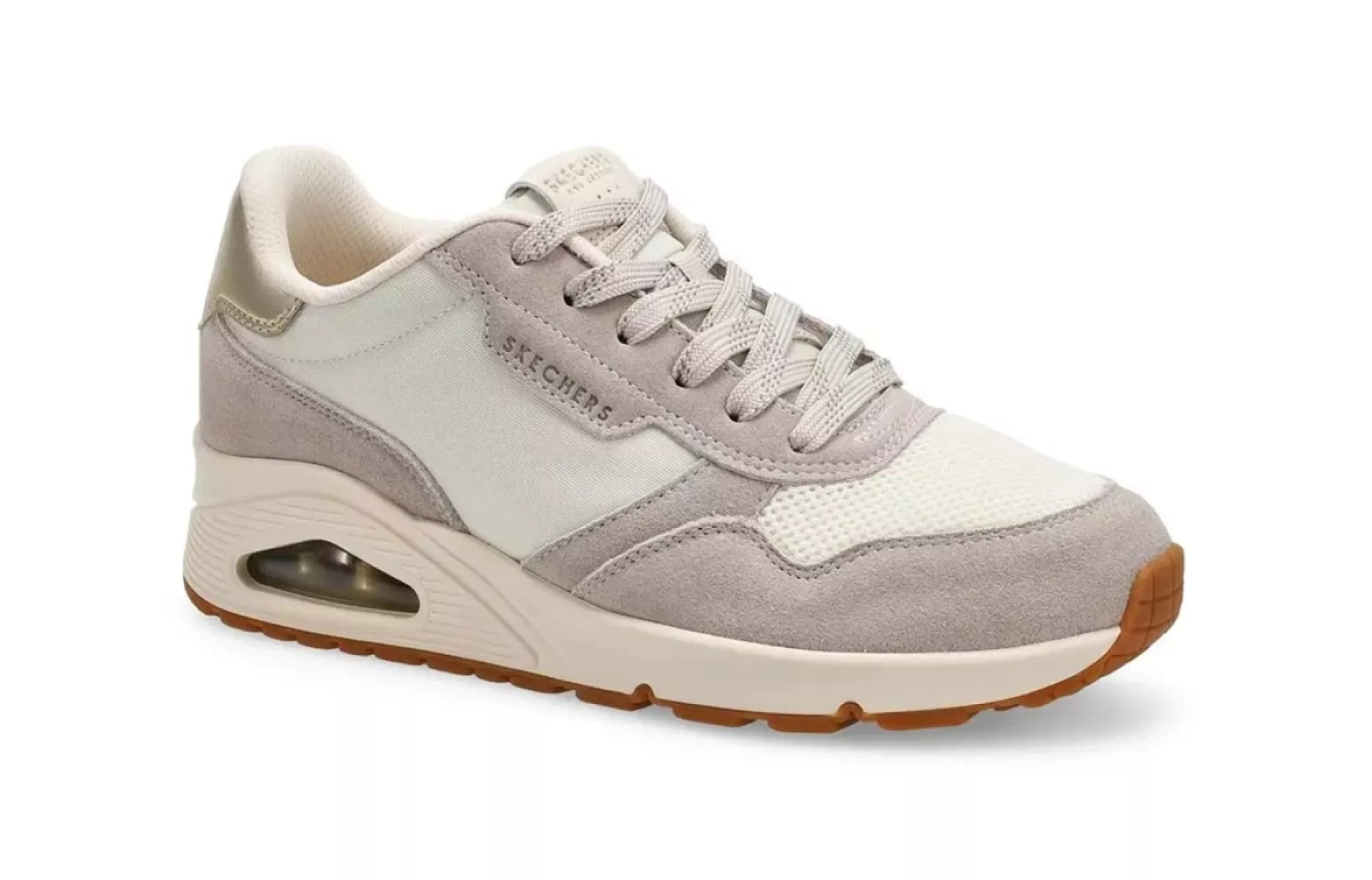 Skechers 177856 Uno Vintage Air offwhite zijkant