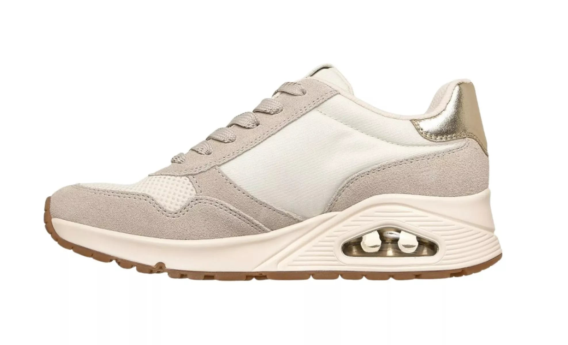 Skechers 177856 Uno Vintage Air offwhite veter en binnenkant detail