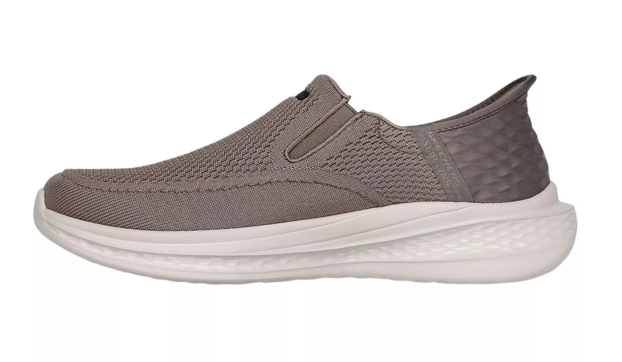 Detail van de zijkant van Skechers 210877 hands free slip ins