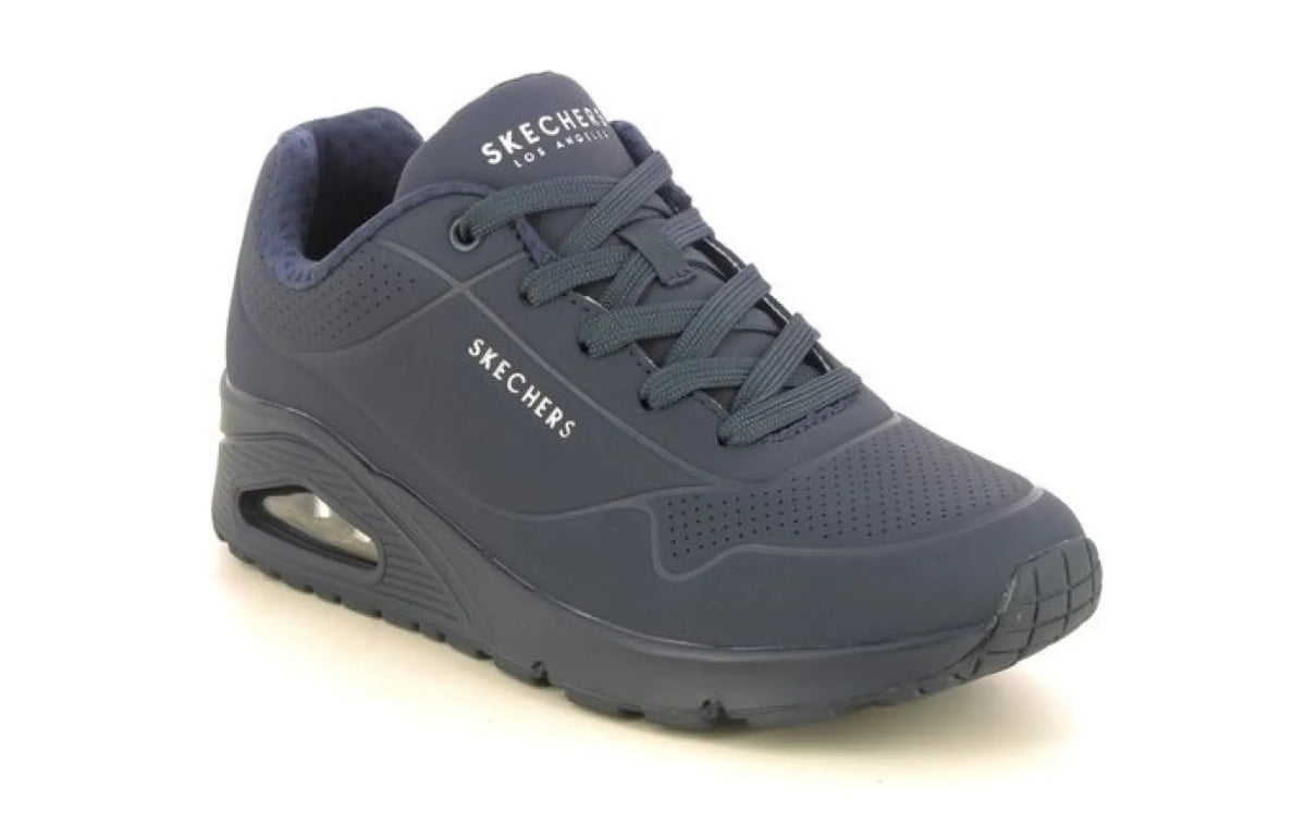 SKECHERS SKECHERS  Uno Stand on Air 73690 DKNV Blauwe damesschoenen