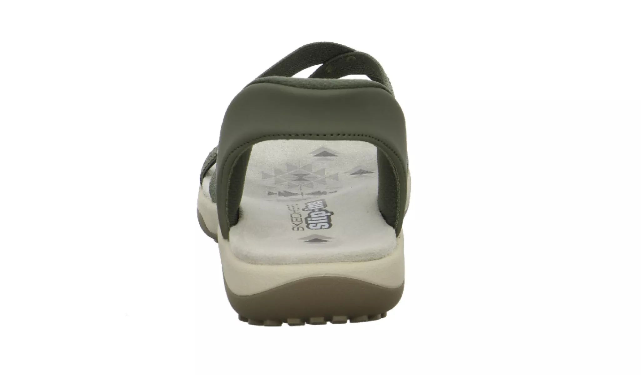 Skechers Hands Free Slip Ins sandalen groen achterkant
