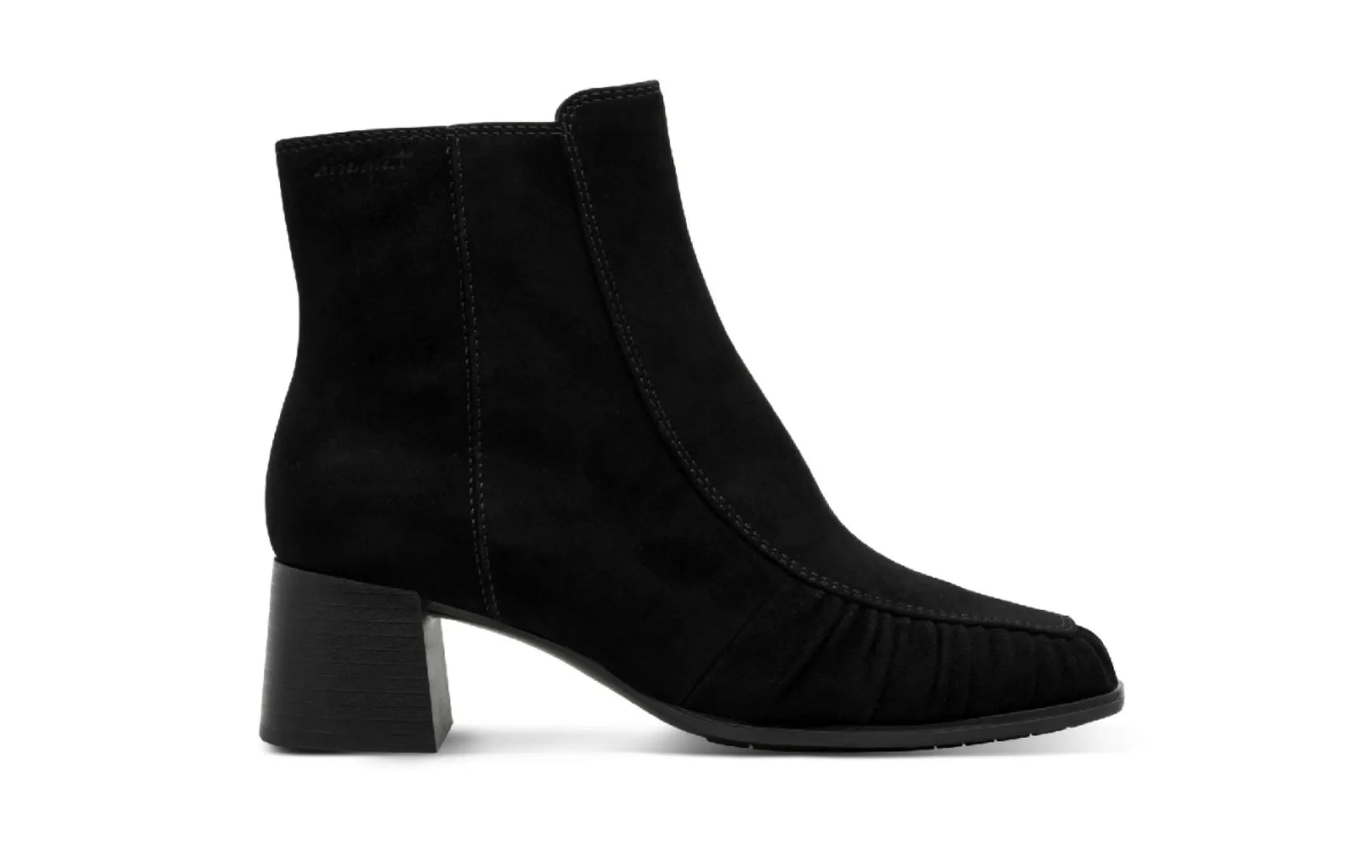 TAMARIS TAMARIS 25029-47 Zwart suede enkellaarzen