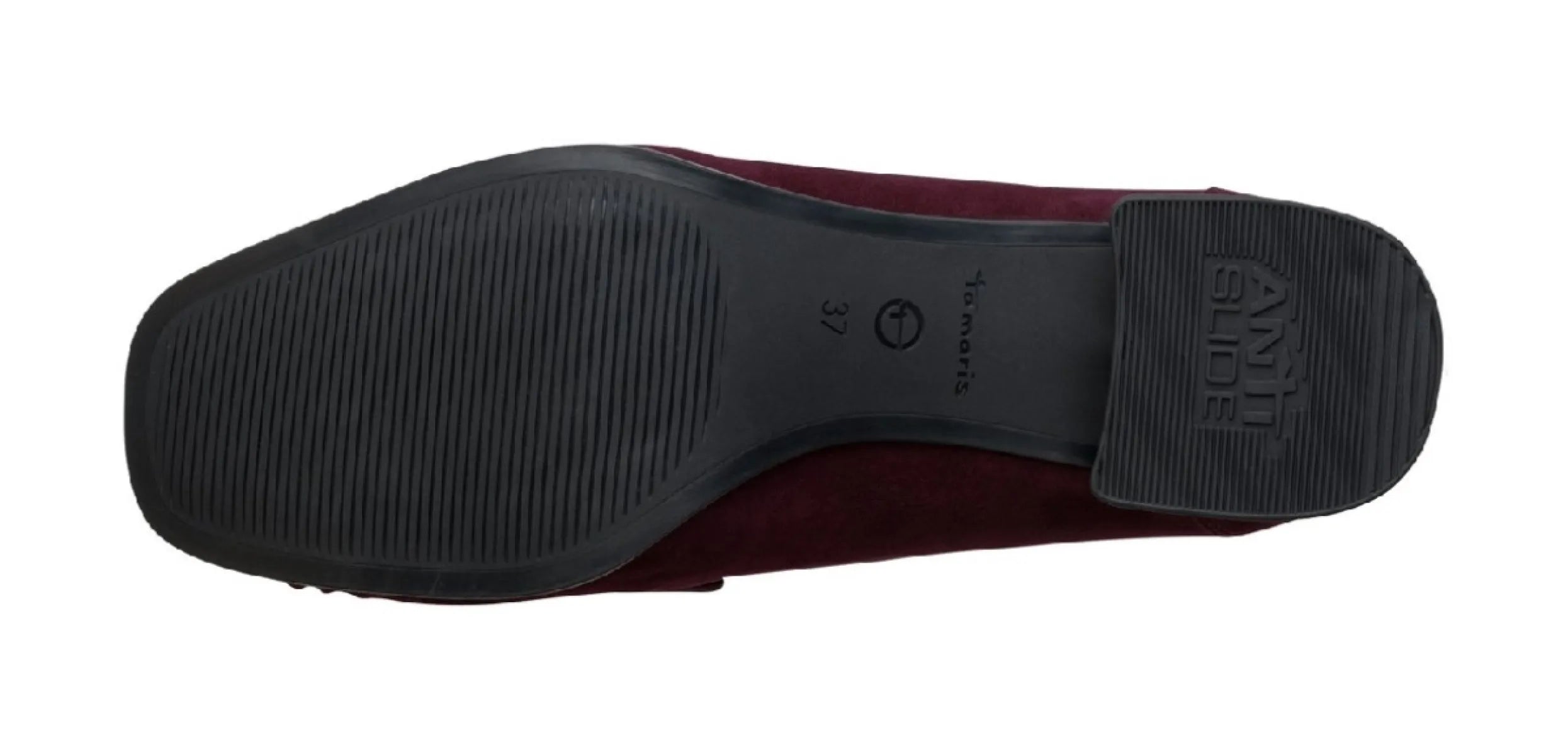 TAMARIS TAMARIS 24319-47 Merlot suede damesinstappers
